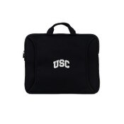 USC Trojans Black Arch 14in Laptop Neoprene Bag